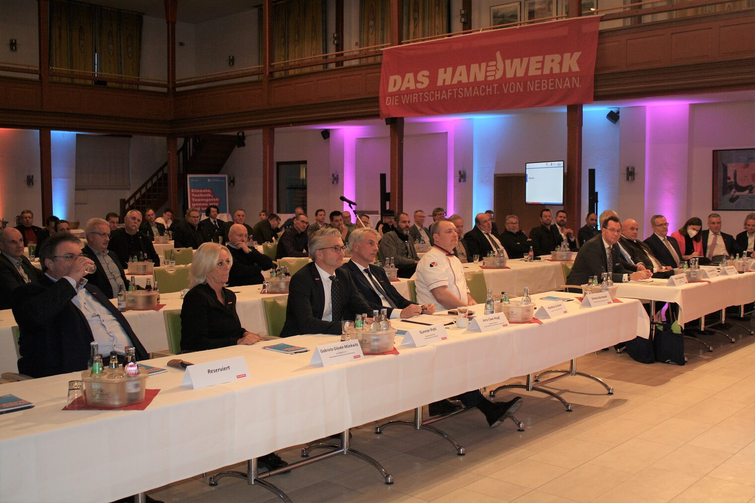 Teilnehmer/innen beim Obermeistertag in Güstrow