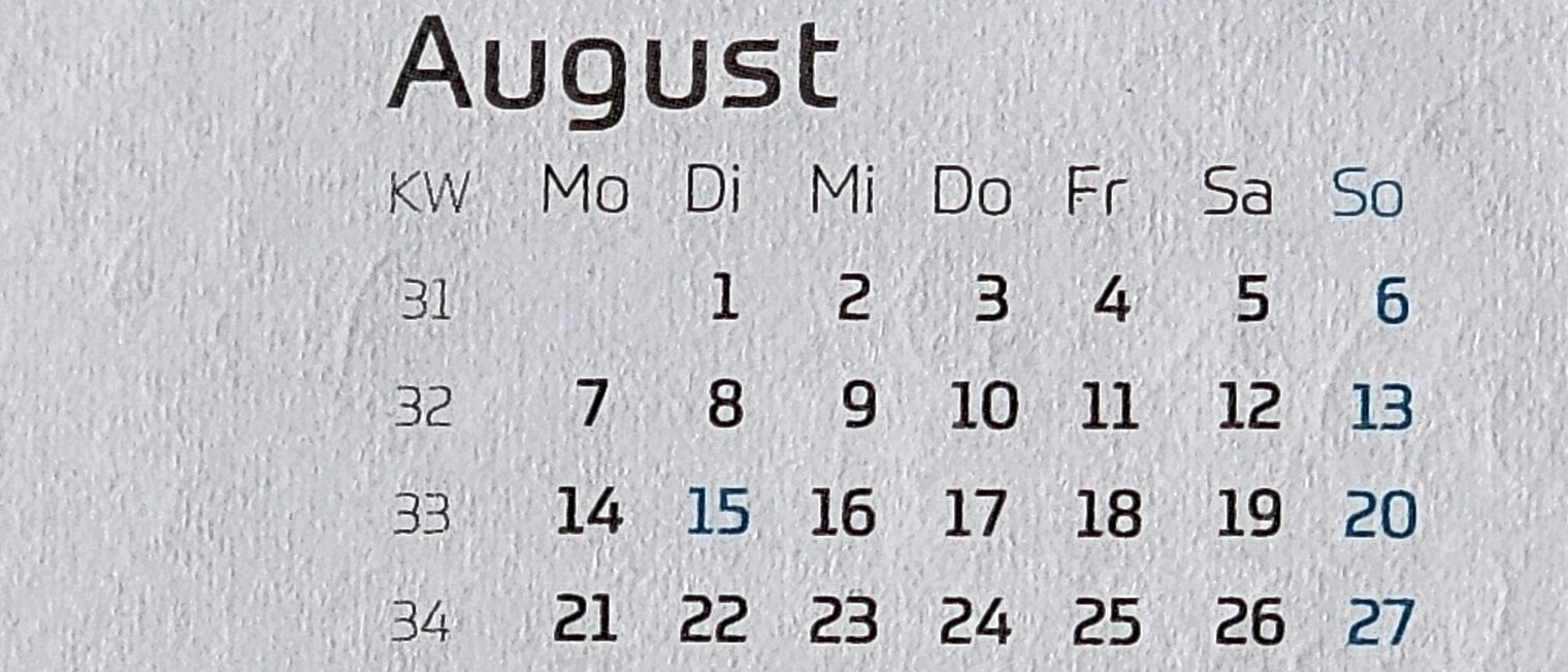 Newsletter August
