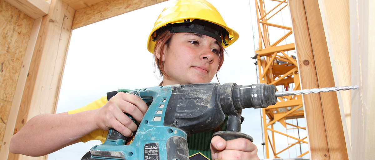 Ausbildung, Bauhandwerk, Frauen