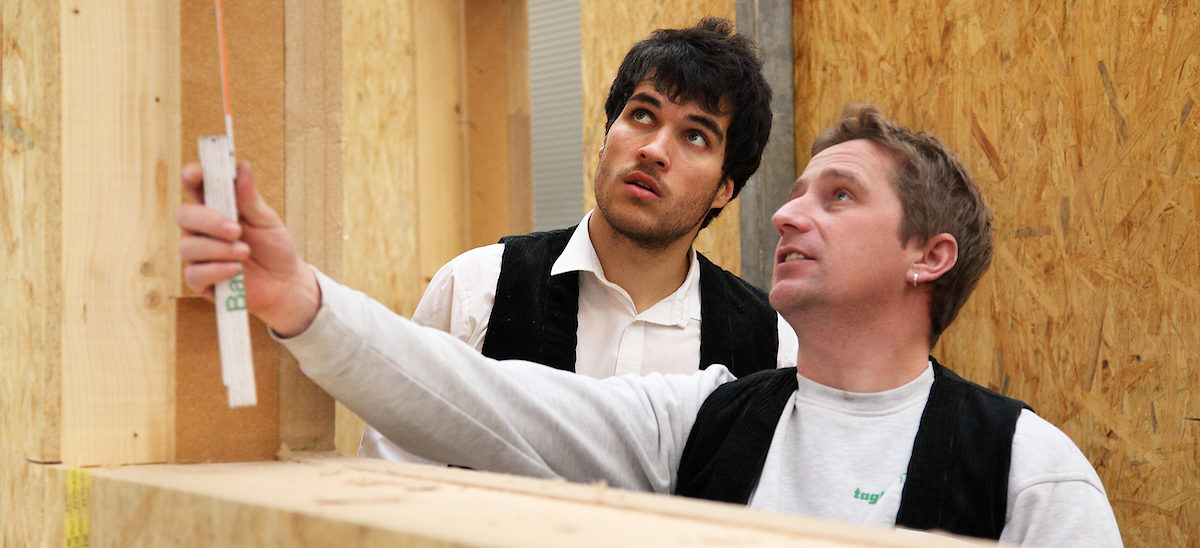 Ausbildung, Lehre, Ausbilder, Zimmerer, Bauhandwerk