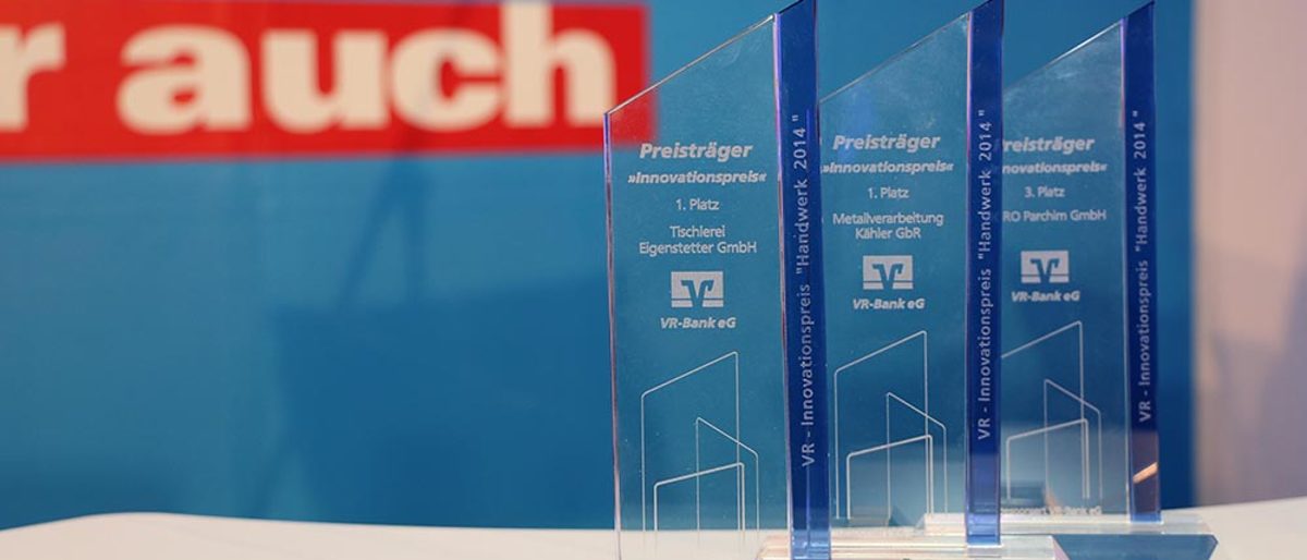 VR Innovationspreis Handwerk