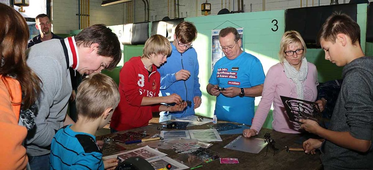 Nachwuchsgewinnung, Ausbildung, Tag der offenen Tür