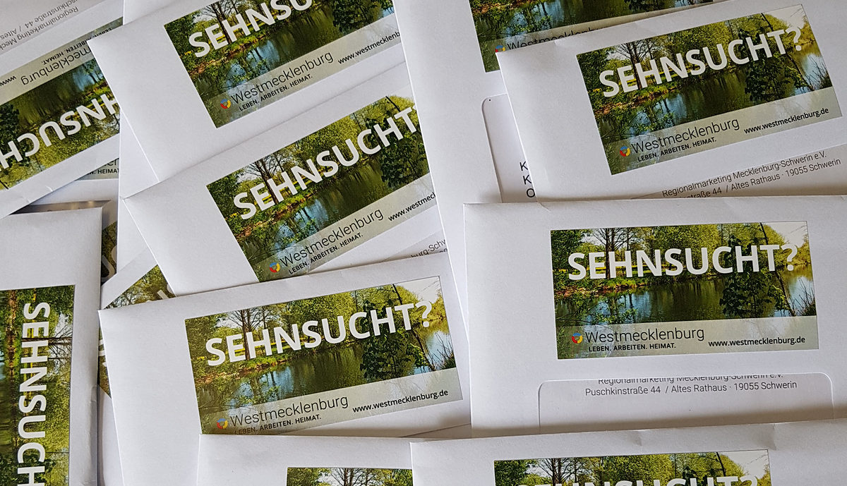Regionalmarketing Mecklenburg-Schwerin Sticker RM