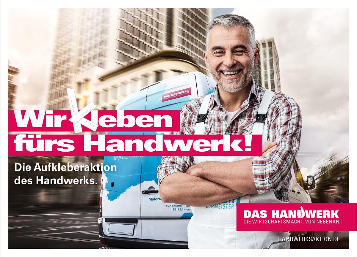 Aufkleberaktion 2018