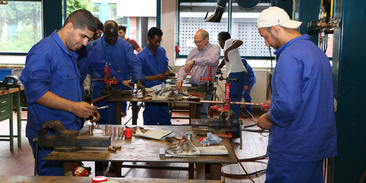 Flüchtlinge im Handwerk