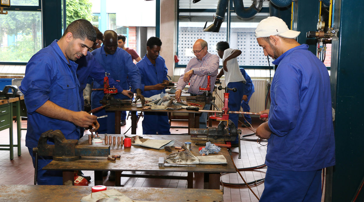 Flüchtlinge im Handwerk