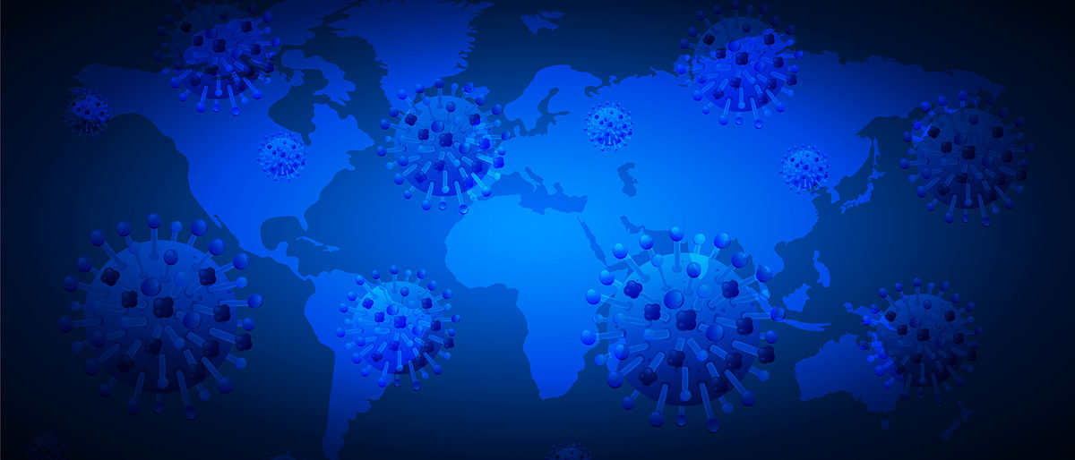 coronavirus, covid-2019, 2019-ncov, corona, virus, infektion, 2020, krankheit, epidemie, pandemie, ausbreitung, weltweit, global, welt, viral, infektziös, bakterien, bakterium, gefahr, impfung, impfstoff, impfen, krank, fieber, ansteckend, anstecken, wissenschaft, grippe, gesund, gesundheit, abbildung, hintergrund, diagnose, arzt, krankenhaus, patient, isoliert, isolieren, stadt, menschen, mensch, tier